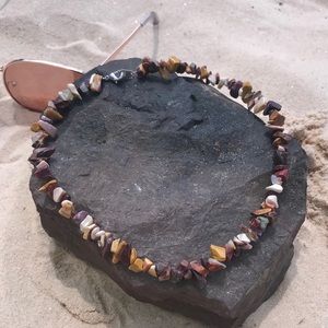 Beaded Rock Necklace